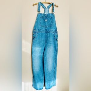 Levi's Two-Horse Brand Work Clothing Overalls Denim Red Tab Women's Large